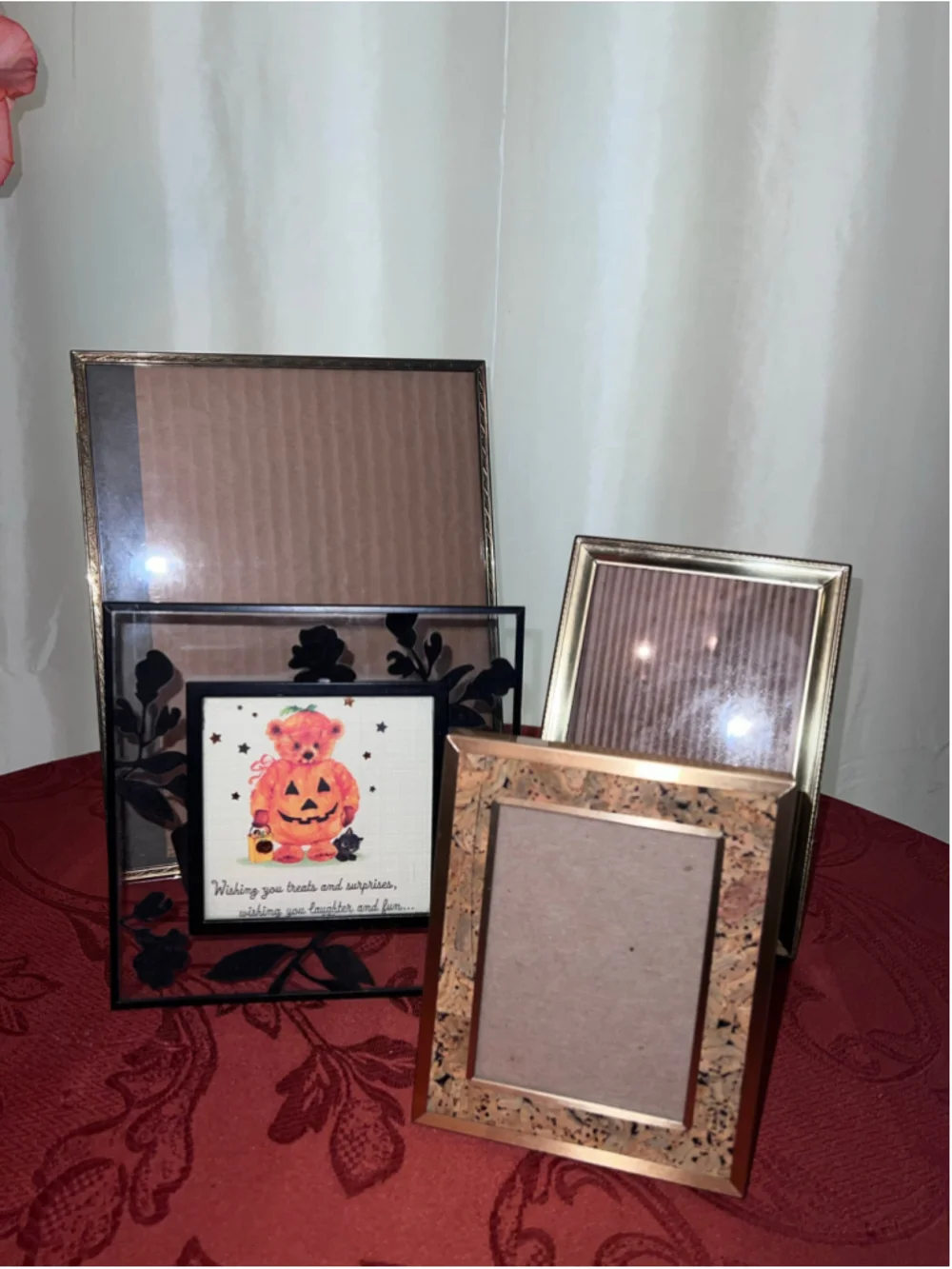 VTG Black Picture Frame One Size Black